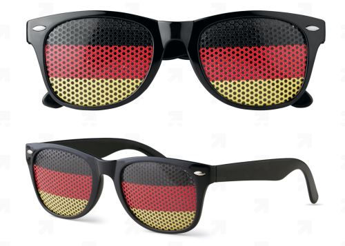 Německé fanouškovské brýle